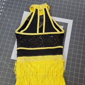 Weissman IC yellow and black Jazz costume
